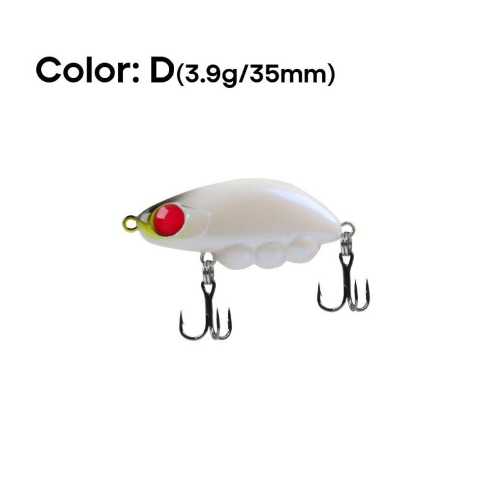 4cm Length Sinking Minnow 3.4g Weight Rock Pattern Micro Wobbler Stream Design Trout Style Crank Fishing Lures
