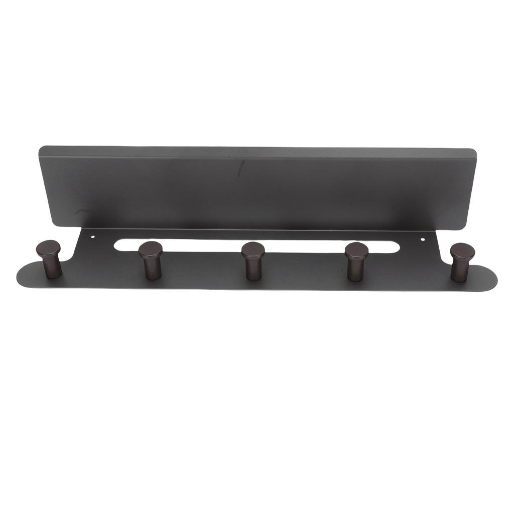 Wall Mount Clothing Rack with Board Hanging Storage Shelf Coat   for Home Entryway Bedroom Bathroom