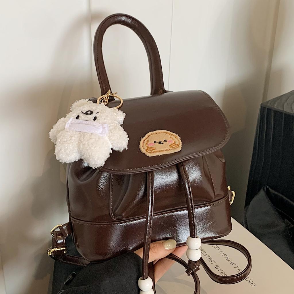 Korean Ins Retro Travel Backpack Women 2025 New Retro Fashion Backpack Niche High-end School Bag Tide