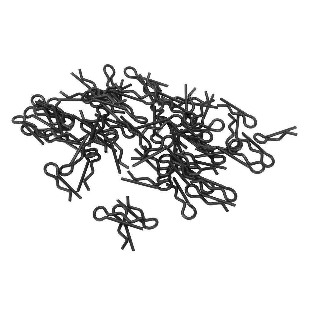60PCS RC Car Body Clip 17mm 1.0mm Dia Easy Removal Installation for 1Celsius16 1Celsius18 RC Car Truck