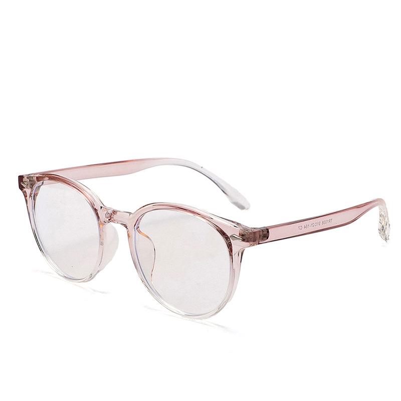 

Круглые очки с градиентом в корейском стиле для близоруких, унисекс, защита от синего света, большая оправа, TR1008.