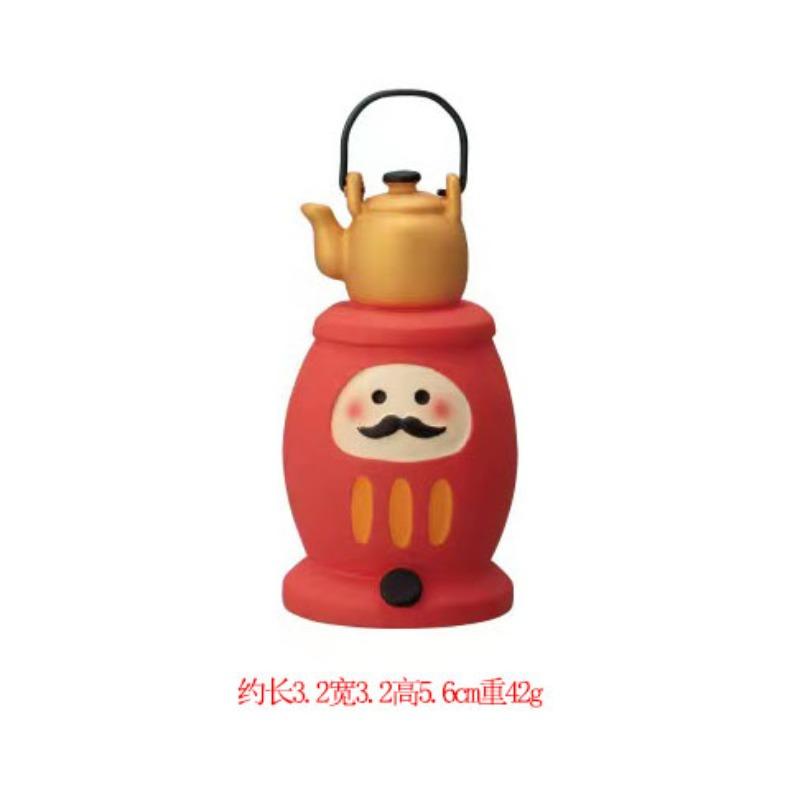 ZAKKA Grocery Japanese Cat Orange INS Creative Tide Play Miniature Gifts Resin DIY Home Furnishings, Crafts Ornaments