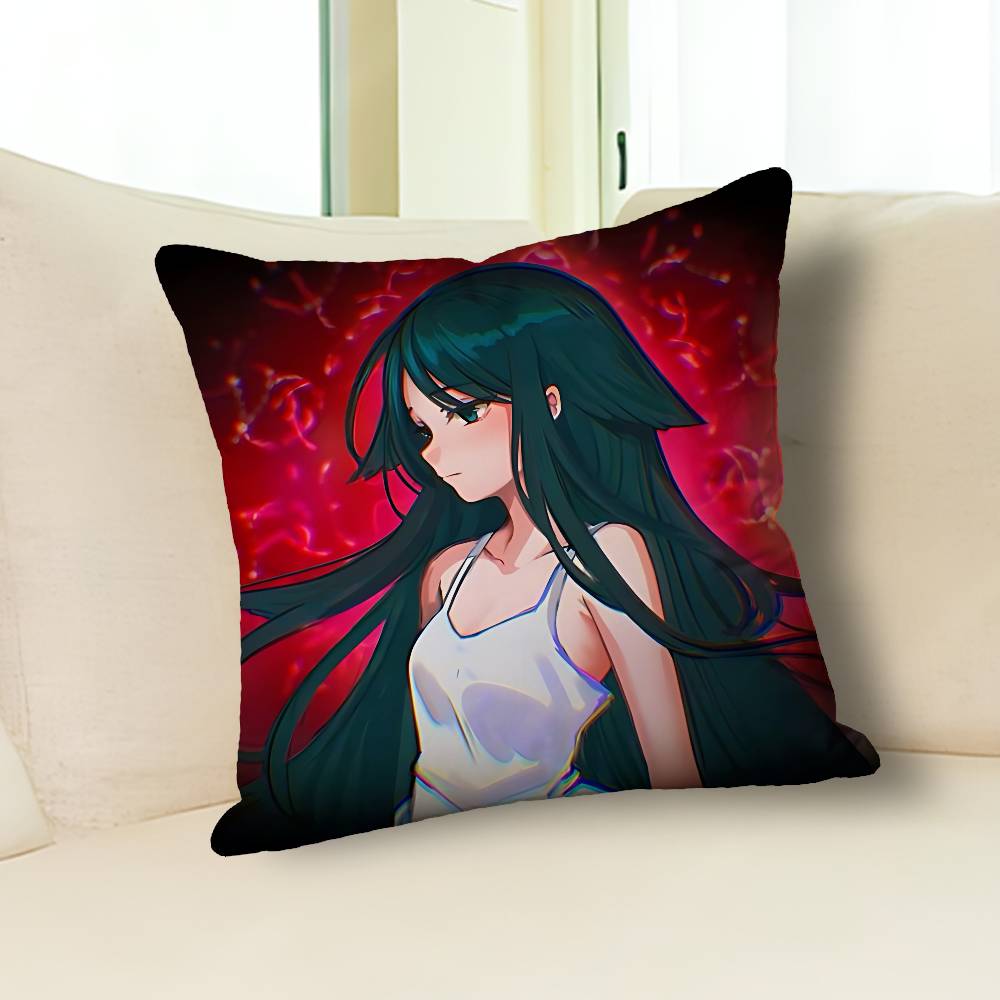 S-Saya No U-Utas Game Pillow Cases for Bedroom Living Room Sofa Home Decor Polyester Cushion Cover with Zipper