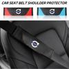 2PCS Car Seat Belt Shoulder Cover Breathable Protection Safety SeatBelt Pad For R Design V50 S40 XC90 XC60 V40 V60 XC70