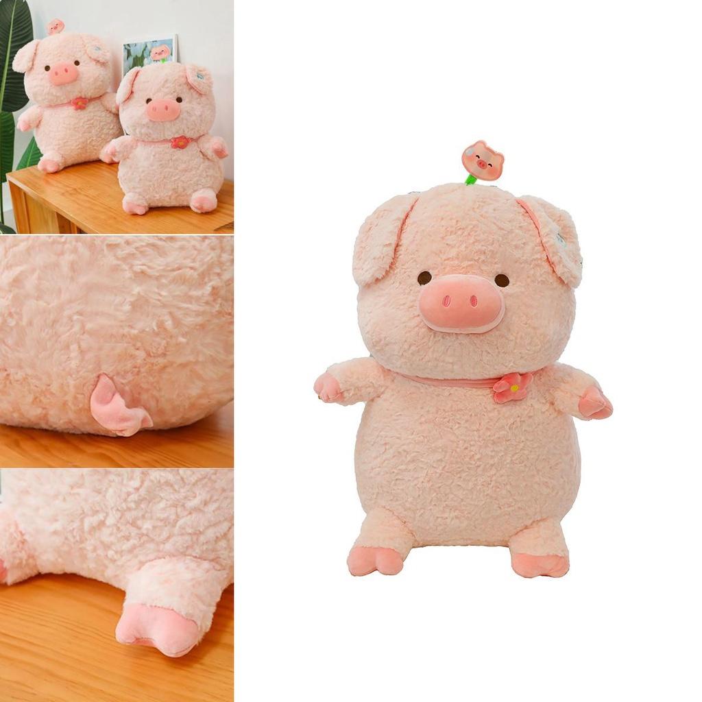 Cute Pu Pig Plush Toy Adorable Stuffed Pig Doll For Girls Soft And Huggable Animal Toy