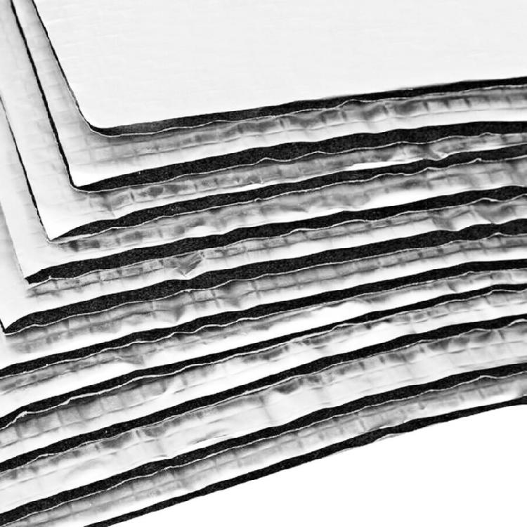 10 Stück/Packung Auto Motorhaube Dach Tür Akustikdämmmatten Wasserdicht Schalldämpfer-Pads Schallschutz für leisere Fahrten