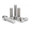2pcs Stainless Steel Hex Bolt M8 M10 Reverse Thread Motorcycle