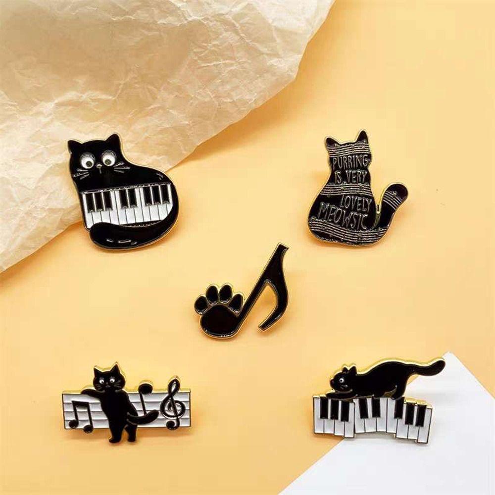 Kitten Niche Design Zinc Zinc Alloy Clothing Accessory Korean Style Brooch Fashion Jewelry Women Cat Brooch