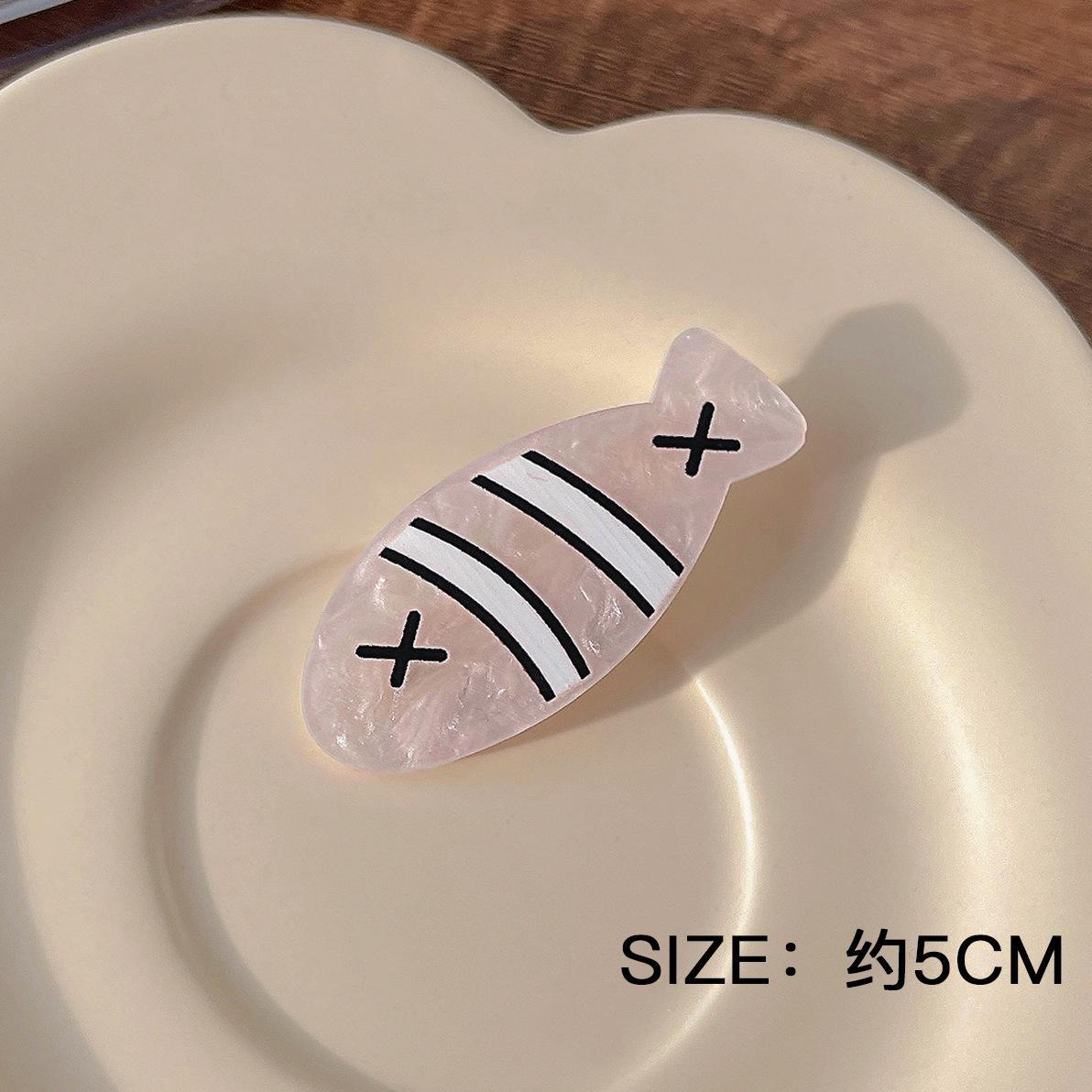 

1/8/10pcs Small Fish Cartoon Hair Clip Marine Series Design Lightweight Girl Bangs Fun Clip Broken Hair Clip