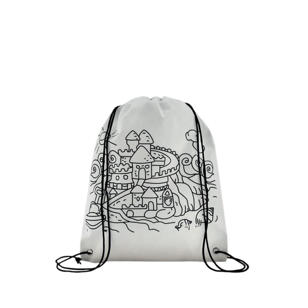 MidOcean Taška se stahovací šňůrkou z netkané textilie Carrydraw
