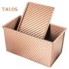 Bread Toast Mold Heat Resistance Make Toast with Lid Useful Rectangle Shape Toast Mold Baking Tools