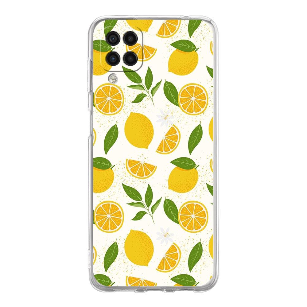 Fruit lemon Phone Case For Samsung Galaxy A13 A33 A35 A55 A73 A53 A23 A51 A71 A21S A12 A31 A41 A05s A03S A15 A25 A32 5G Cover