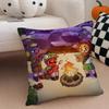 P-Peak Cushion Cover Linen Pillow Case Soft Breathable Protective Couch Room Decoration