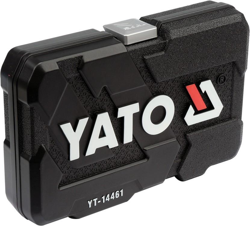 Tool set 1/4"""" set of 25 pcs YT-14461 YATO