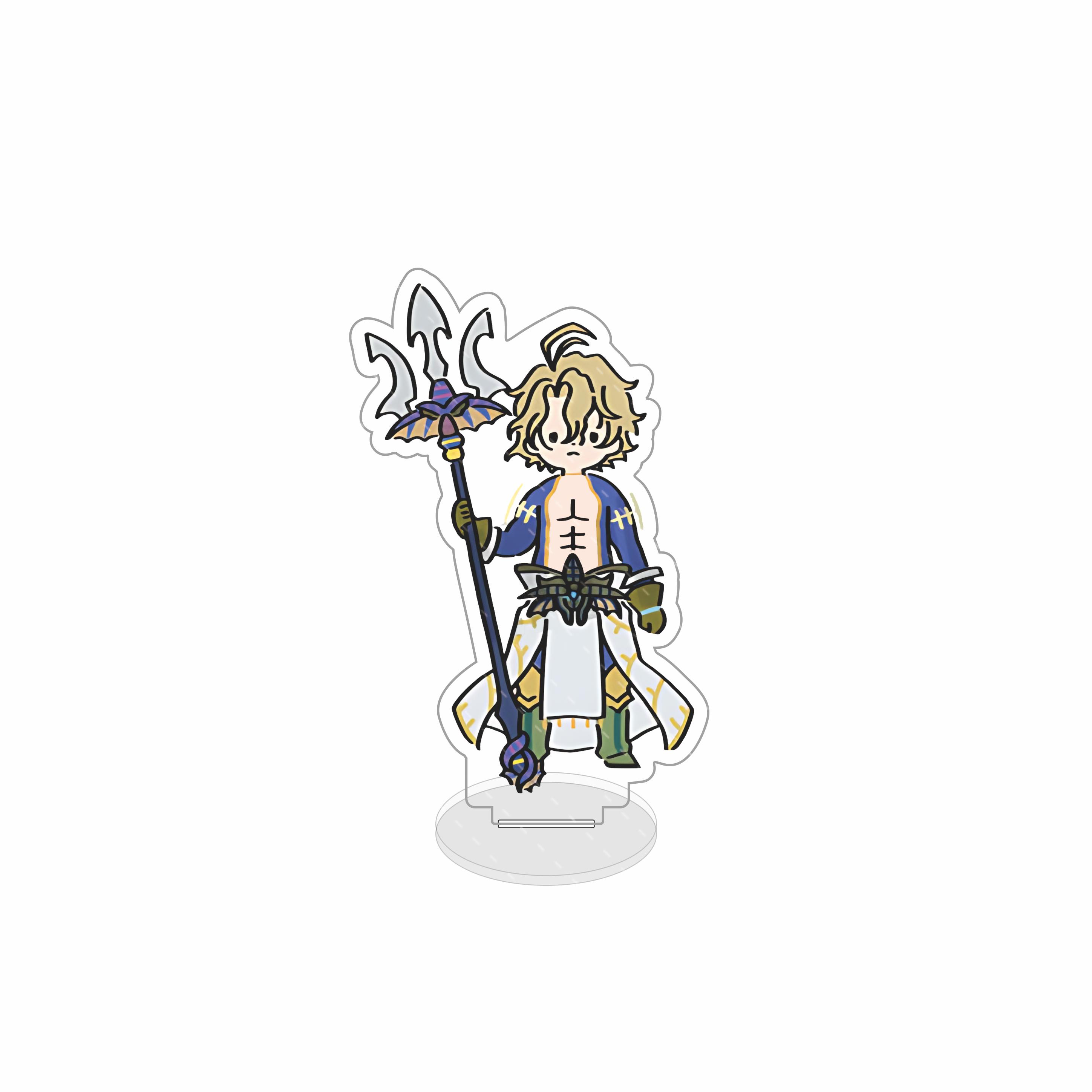 

Record of Ragnarok Anime Acrylic Stand 10cm Brunhilde Lu Bu Jack Popular Character Peripheral Collectible Gift for Fans 10 cm