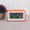 Multifunktionaler exquisiter digitaler elektronischer Wecker mit Temperaturanzeige (Orange)