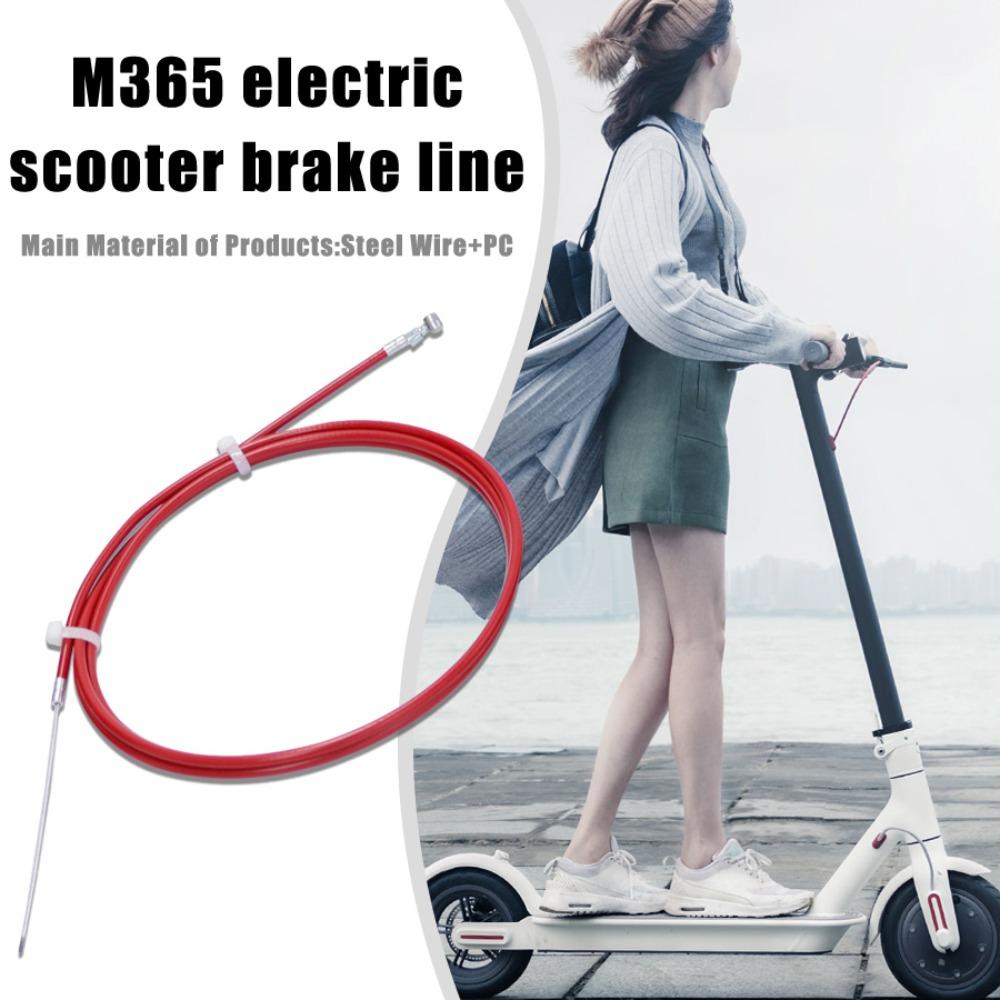 

Replacement Scooter Brake Line Steel Wire Scooter Brake Wire Kick Scooter Maintenance Shop Red-M365/1S
