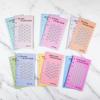 48 Sheets Week Savings Challenge Papers A6 Loose Leaf Binder Save Money Notebook Euros USD Cash Budget Planner Supplies