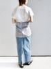 Ships for Women Variation Logo Embroidered Print Tee 312312867 White One Size Web-Exclusive Hand-Washable