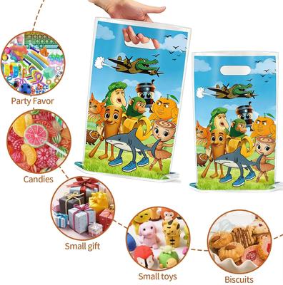 30/10 Stück Tung Tung Sahur Tralalo Geschenktüte Talian Gehirnfäule Süßigkeitentüten Kinder Jungen Mitgebsel Geburtstags-Mitbringsel Babyparty Dekoration