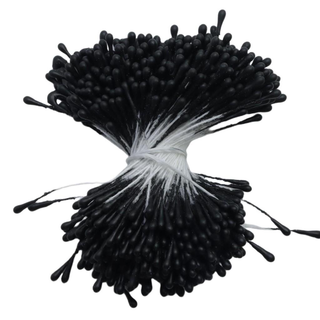 2mm 390 Root Matte Heart Flower Simulation, Eco-Friendly Rose Lily Stamen