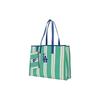 MLB Cotton Tote Bag Shopping Bag Shoulder Bag Portable Crossbody Bag Shoulder Bag Regular Unisex Green White Casual 3AORL0323-07MTS