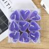 9Pcs/set  Heart-shaped Candles Romantic Qixi Festival Valentine's Day Tea Wax Marriage Proposal