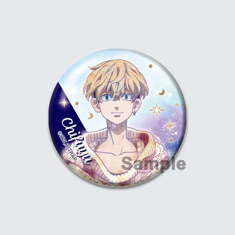 

32/44/58 мм Tokyo Revengers Tinplate Pin Круглые мультяшные броши для рюкзака Одежда Аксессуары Аниме Коллекция Значки Шляпы Украшения Подарки 32mm