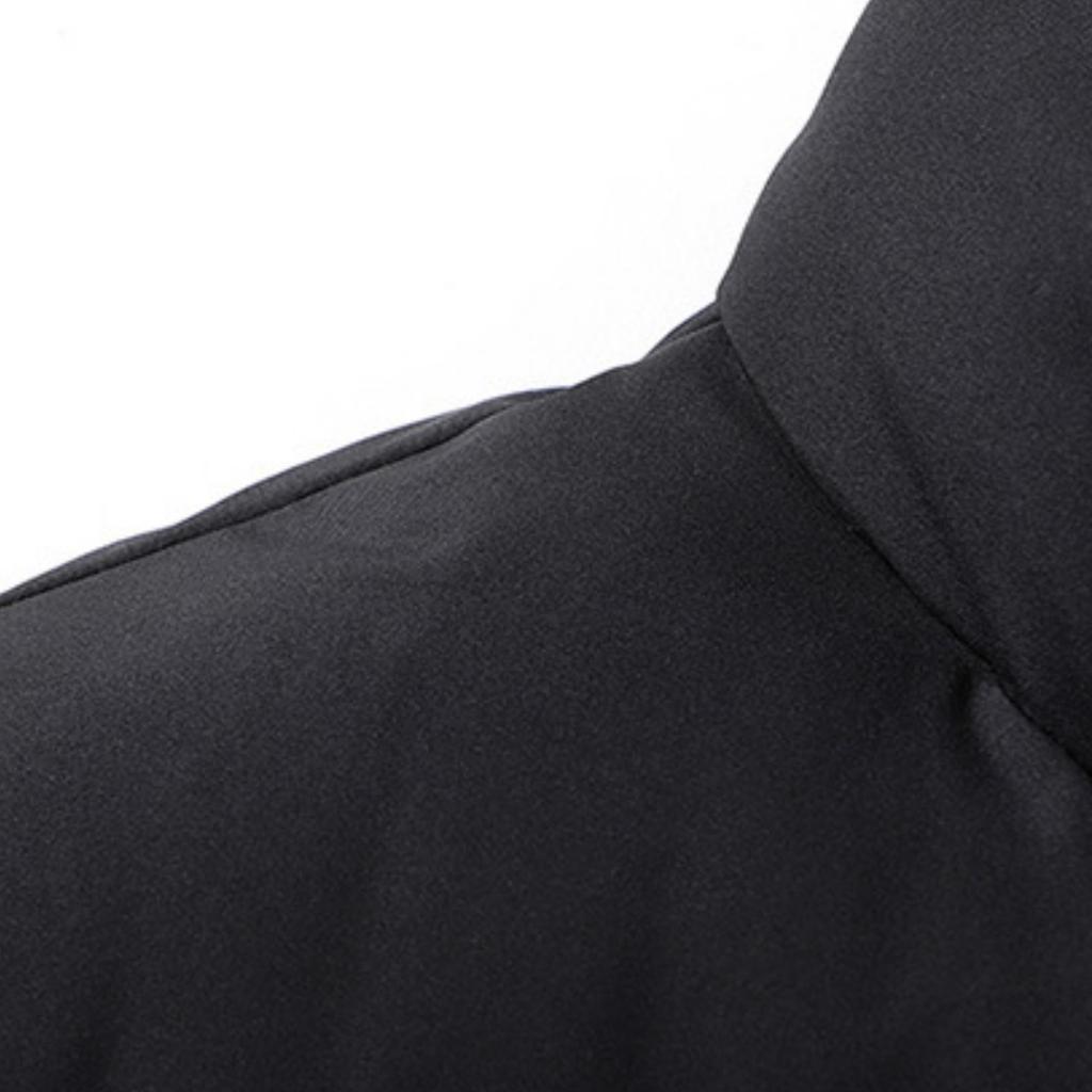 Men's Casual Solid-color Warm Cotton-padded Jacket, Bread Coat, Men's Stand-up Collar Thickened Zipper Cotton-padded Jacket Jacket