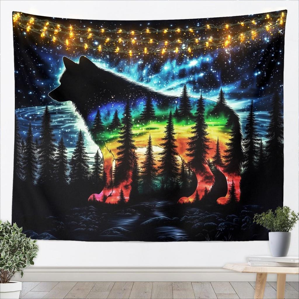 Zebra Wall Hanging Blanket Large Black White Glitter Tapestry for Kids Animal Print Wall Art Women Men Teens Geometric Stripes