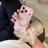 Simple solid color star holder mobile phone case is suitable for Apple 17/16PROMAX small fresh case iPhone15/14.