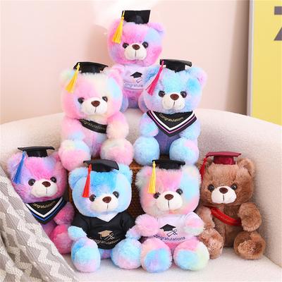Arztkleidung Teddybär Puppe Plüschtier Kleine sitzende Bär Puppe Jungen Mädchen Studenten Abschlussgeschenk Kindergeburtstagsgeschenk
