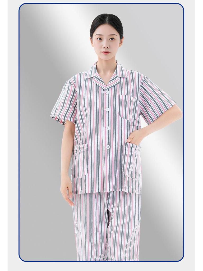 Pure Cotton Hospital Gown for Nursing and Patient Use – Short & Long Sleeve Options