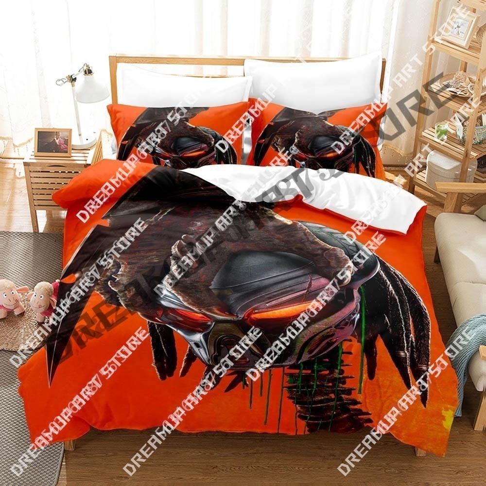 3D Print The Predator Bedding Set Single Twin Full Queen King Size Bed Set Aldult Kid Bedroom Duvetcover Set 3D Print Bed Sheet