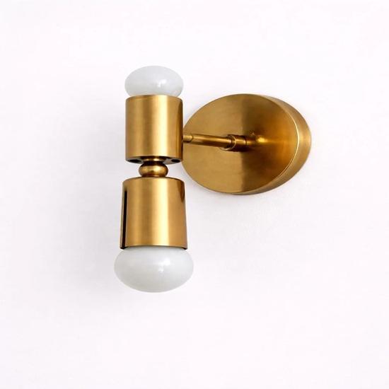 Mosazné nástěnné svítidlo Středověký moderní Ručně vyráběné osvětlení Domácí dekorace