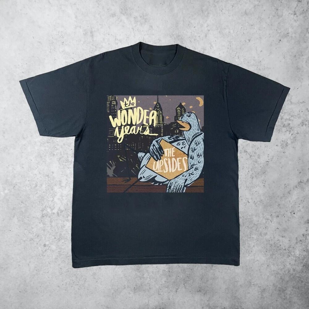 The Wonder Years Band The Upsides Black Cotton T SHIRT FN1189 Unisex T-Shirt XXXL