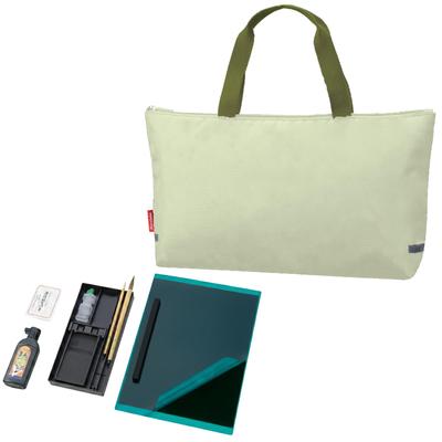 Kuretake Calligraphy Olive Green Set, Simple, GE511-light12