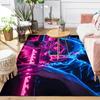 1pc Demon Slayer Pattern Area Rug, Anti slip Non Shedding Stain Resistant Carpet