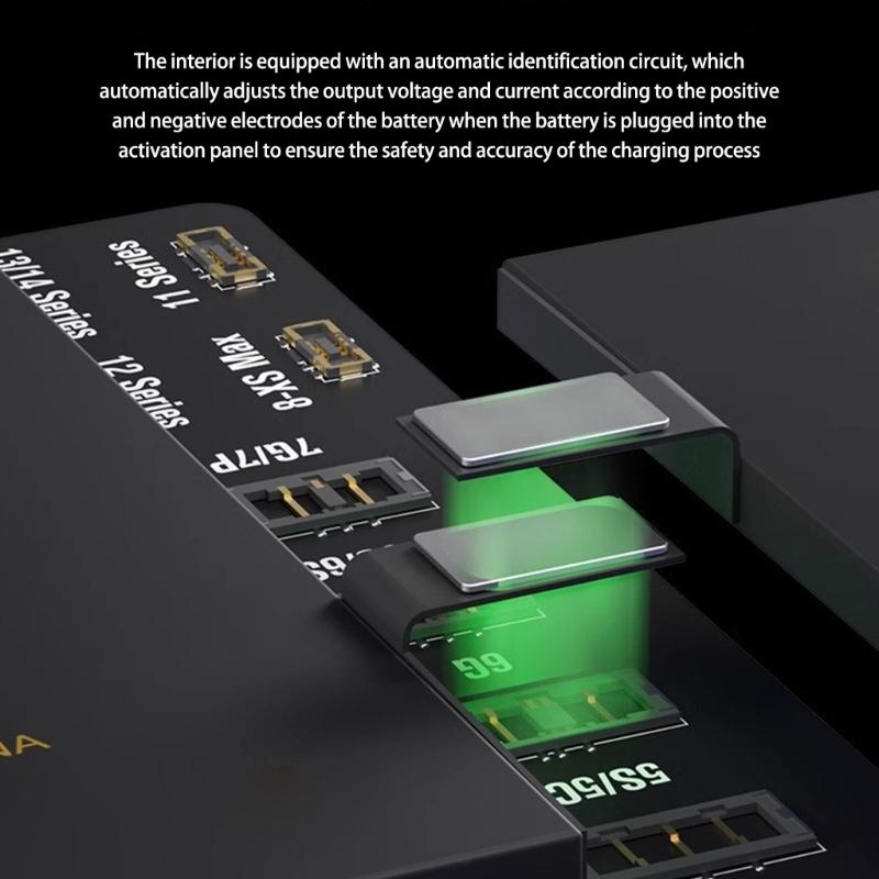 Phone Battery Tester Battery Activation Board Automatic Identification Voltages Current Display Battery Test Board