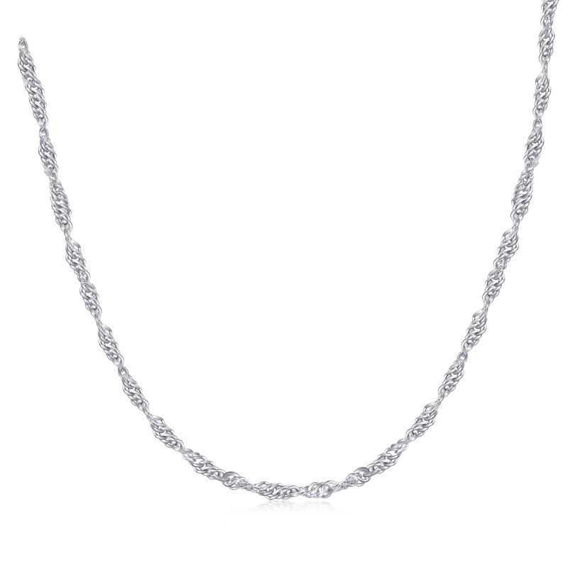 Douyin White Gold Diamond Pendant Necklace - Japanese Korean Style Women's Collarbone Chain, Perfect Gift for Best Friend's Birthday