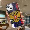 Flag Of Russia Tempered Glass For Iphone 14 13 12 11 Pro Mini XS MAX 14Plus X XS XR Cover
