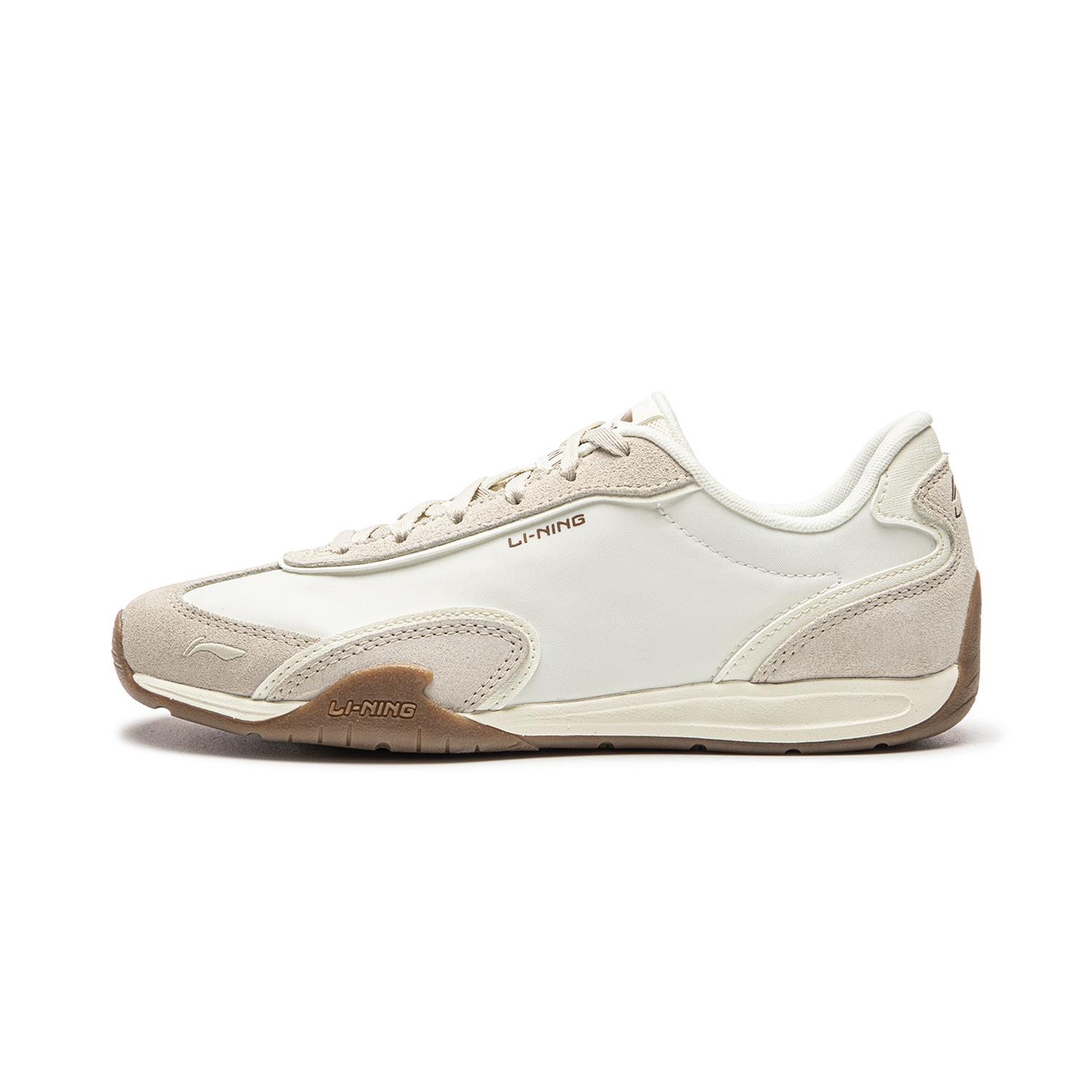 

Li Ning Slip Resistant, Abrasion Resistant, Lightweight Low top Casual Shoes Women s Ecru AGCW368-4 37.5