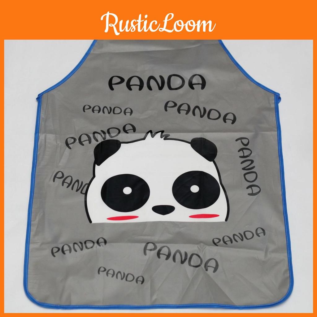 Half Rabbit Panda Body Apron Kitchen Oil Proof Water Stain Resistant Sleeveless