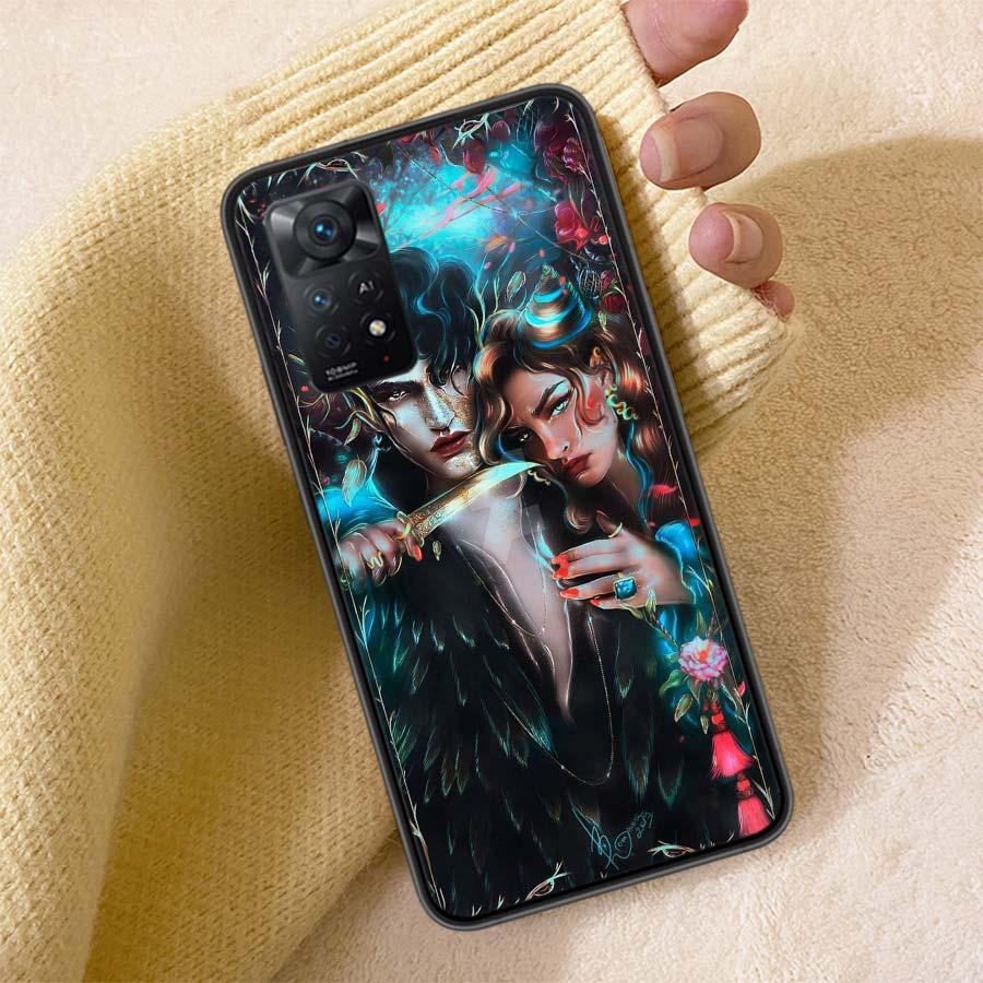 A Court of Mist and Fury Sarah J Maas Phone Case For Redmi Note 13 14 15 Pro Plus 12 13C 12C 15C 9 10 10C 9T 9C 9A TPU Soft Cove