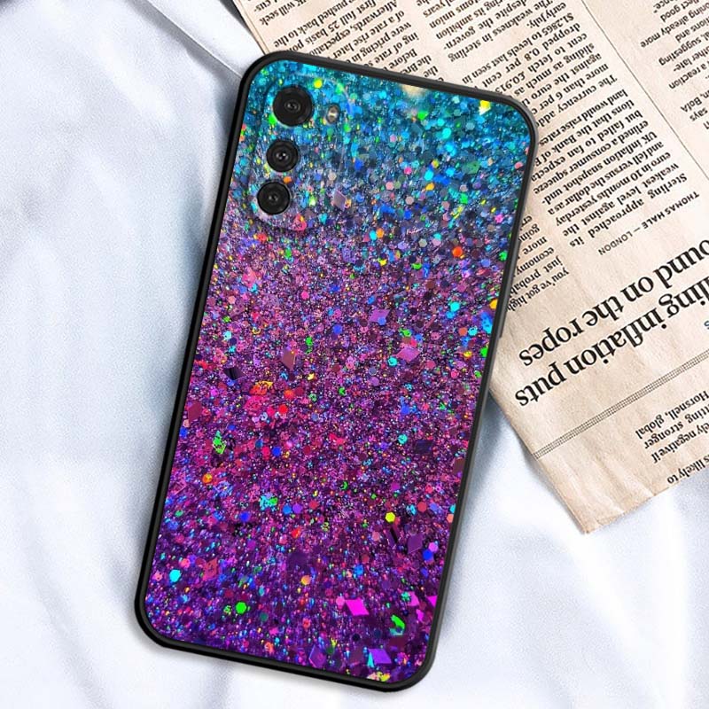 Shining creative patterns For Motorola G85 Edge 50 G24 G35 G14 G04 40 G72 G34 G G54 G13 G32 5G Black Phone Case