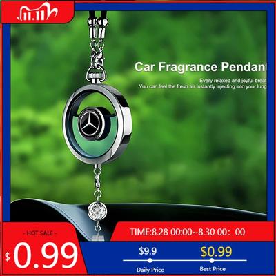 GLC GLB 1 Adet Araba Parfüm Rozeti Kolye Hava Ferahlatıcı Asılı Difüzör Mercedes Benz AMG W203 W206 W220 W205 W211 W212 W201 İçin
