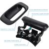 Tailgate Tail Gate Handle & Bezel For Chevy Silverado GMC Sierra 1500 1500HD 2500HD 2500 3500 1999-2007, 15997911 15228539 15228541 15228540 With Rod