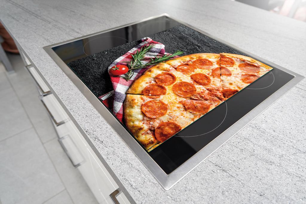 SZKLANA DESKA DO KROJENIA 45x52 PIZZA