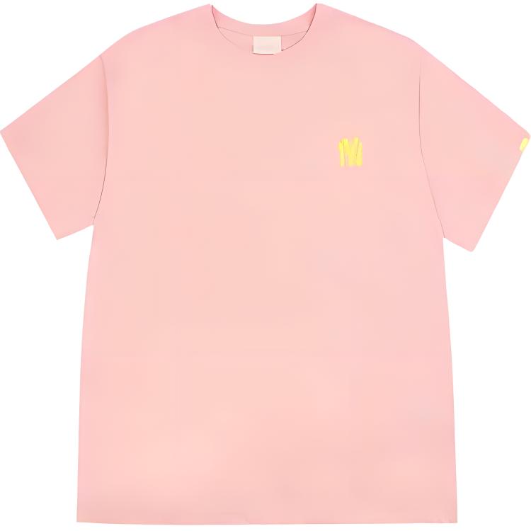 MLB New York Yankees T Shirts Men s Pink Crew Neck 31TSB3031-50P L