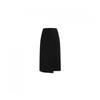 Shop   Women Stretchable Suit Office Look Long Skirt Black Ns Wsk 20017